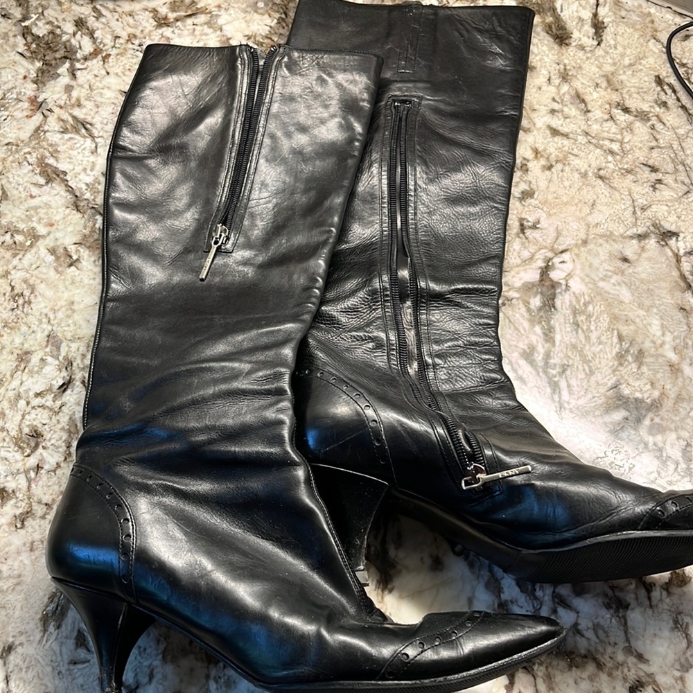 Italian leather boots